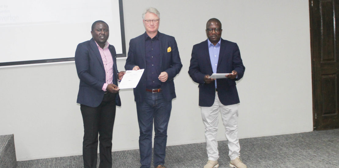 Awards ceremony for PTP on Human Rights and Devolution Processes